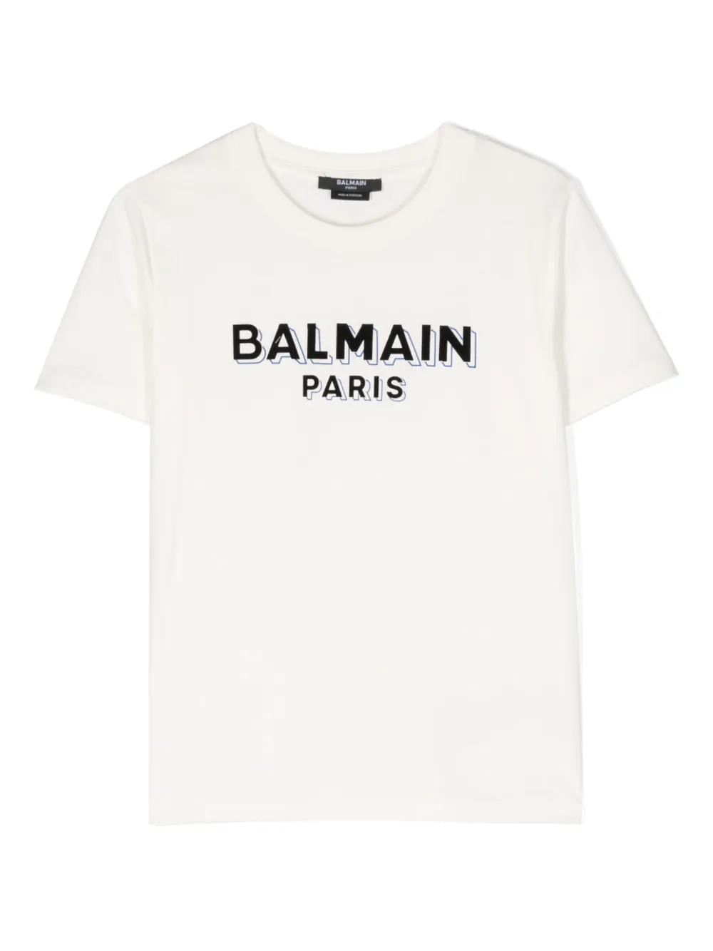 

Футболка с логотипом Balmain Kids, белый