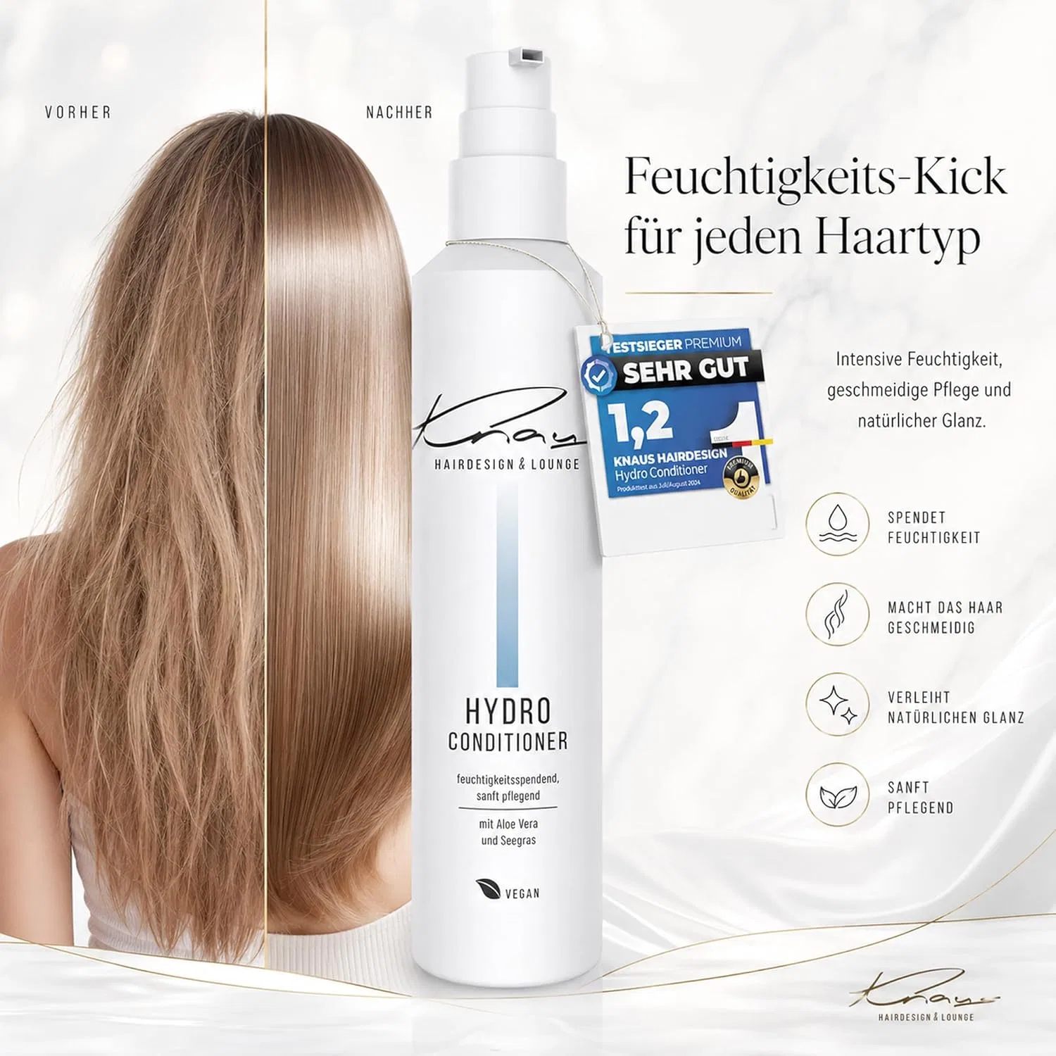 Увлажняющий кондиционер «HYDRO» от Knaus Hairdesign — фото 2