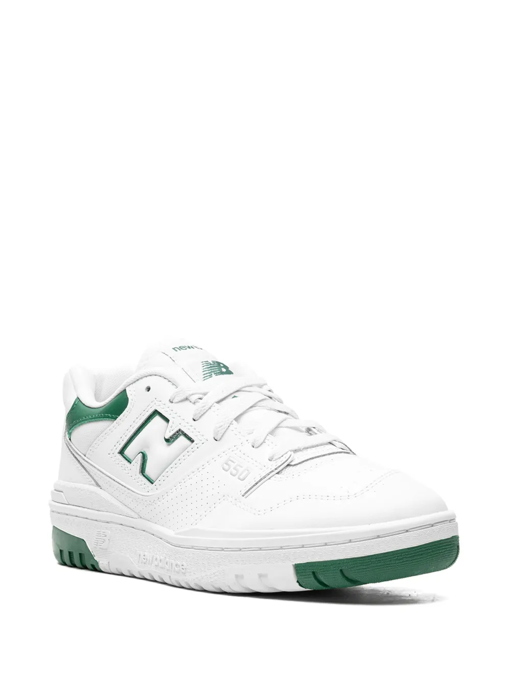 Кроссовки 550R White Green Cream NEW BALANCE, белый — фото 2