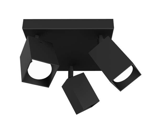 

Потолочный светильник Lumicom Brick Q X3, черный