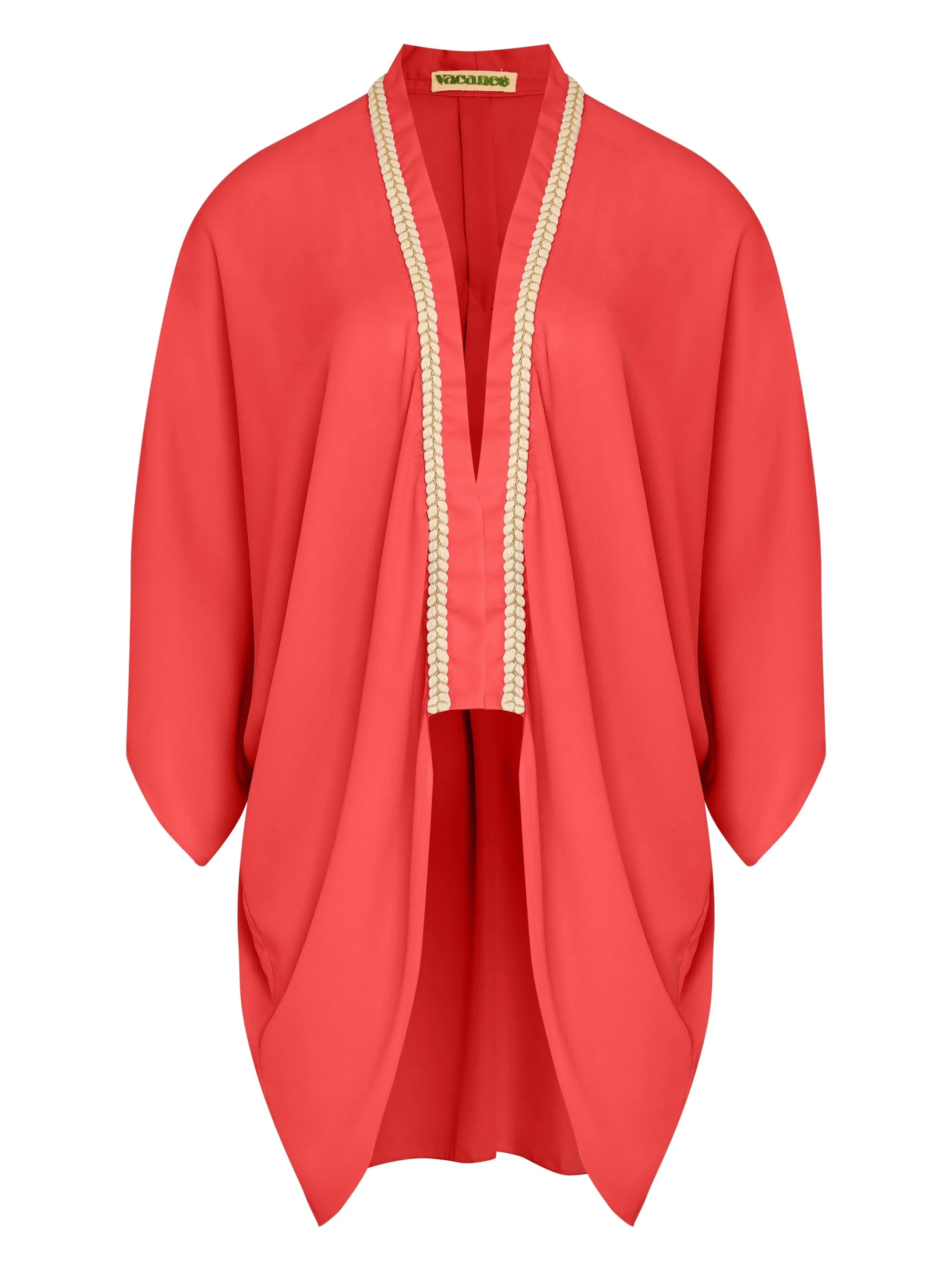 

Жакет с плетеной отделкой Olympiah, розовый