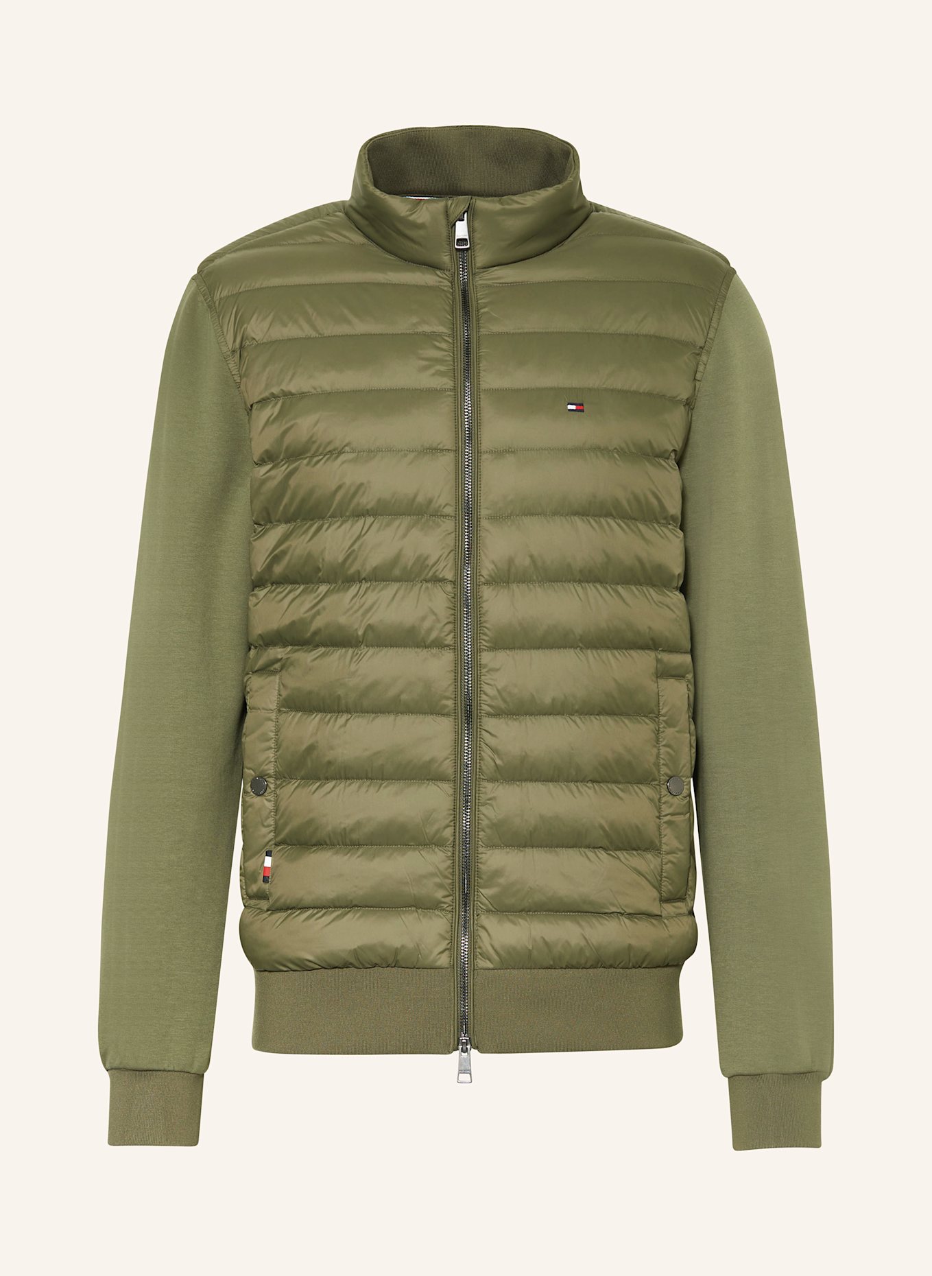 

Стеганая куртка из смеси материалов Tommy Hilfiger, зеленый