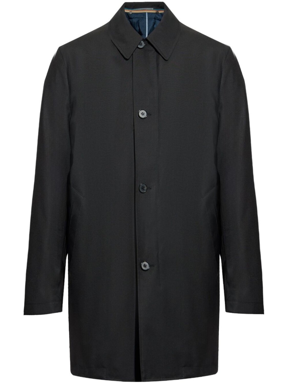 

Шерстяное пальто Paul Smith, черный