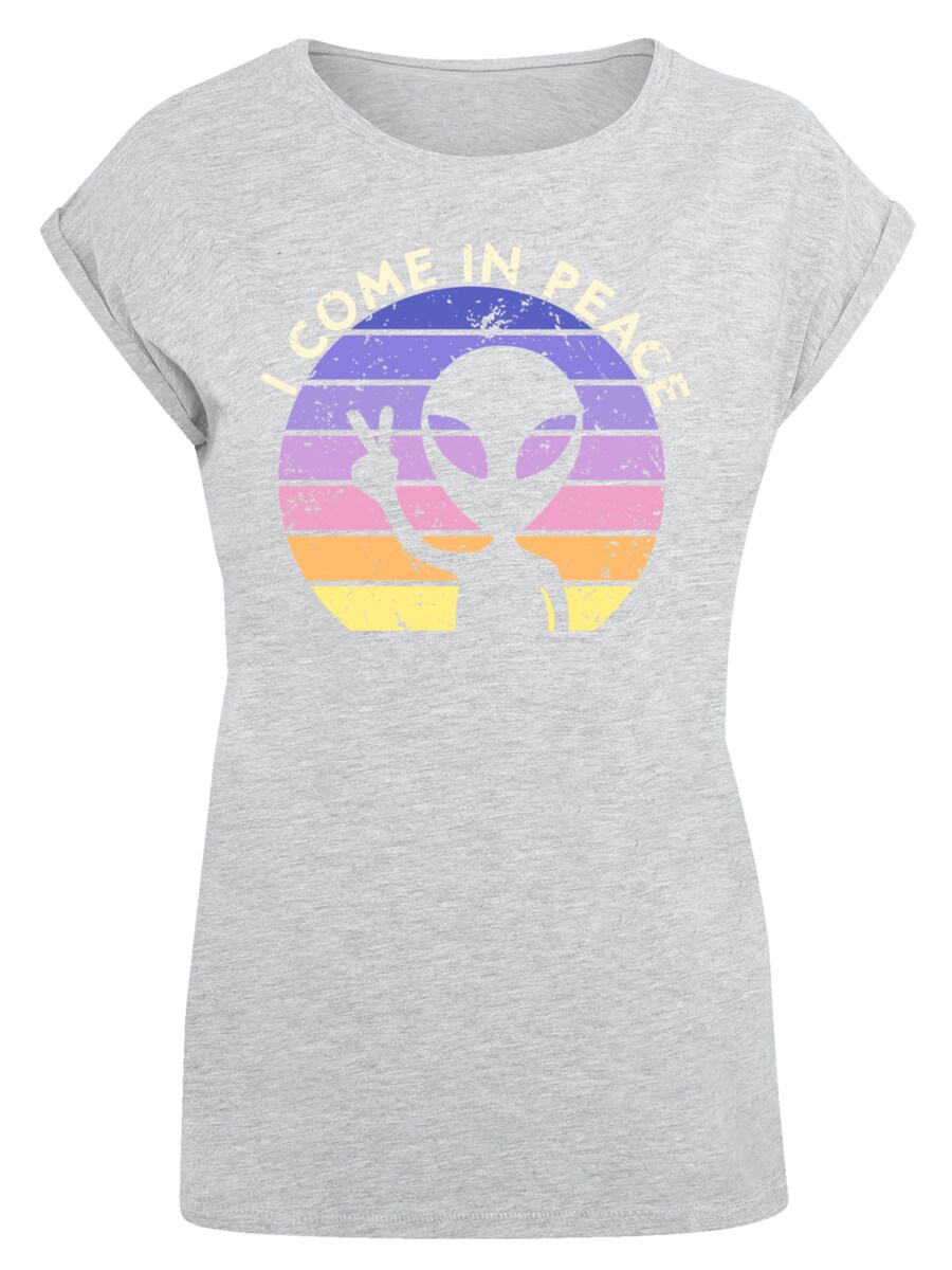 

Рубашка F4NT4STIC Alien Peace Sunset, пятнистый серый