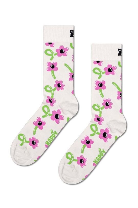 

Носок с воздушным шаром и цветком Happy Socks, белый