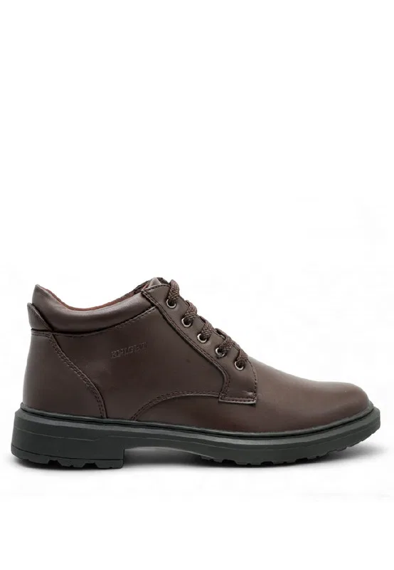 Мужские лоферы, slip-on, модель 250130181 Knight, кофейный