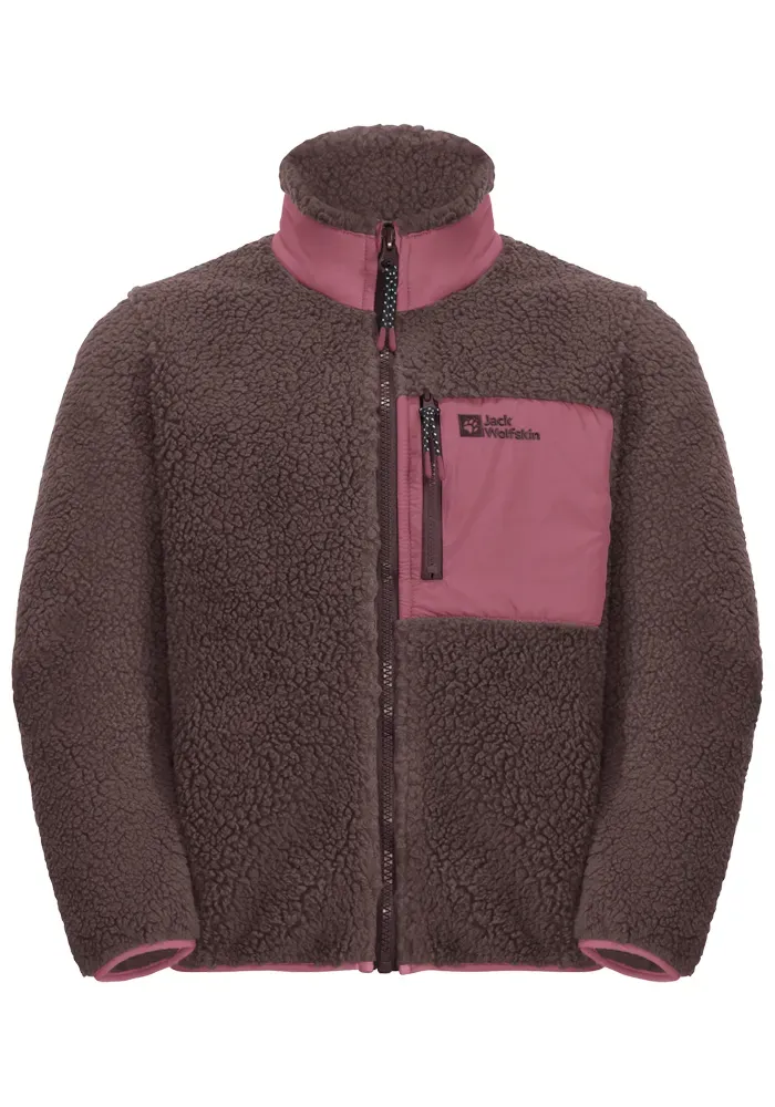 

Флисовая куртка Jack Wolfskin "ICE CURL JACKET K", цвет Boysenberry