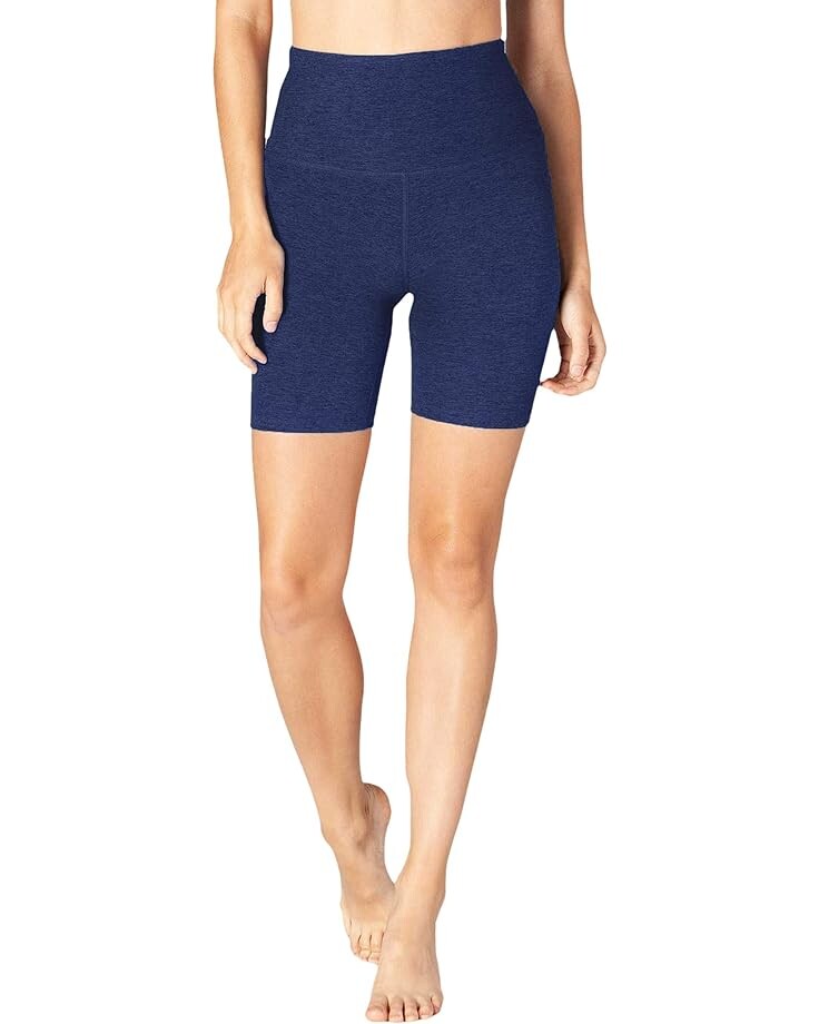 

Шорты Beyond Yoga Spacedye High Waisted Biker, цвет Nocturnal Navy
