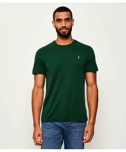

Футболка Slim fit Polo Ralph Lauren, зеленый