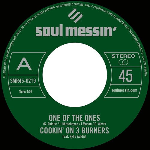 

Сингл 7" Cookin' on 3 Burners: One Of The Ones / Force Of Nature