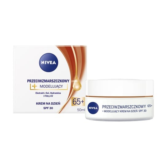 

Дневной крем против морщин + моделирующий SPF30 65+ 50 мл Nivea