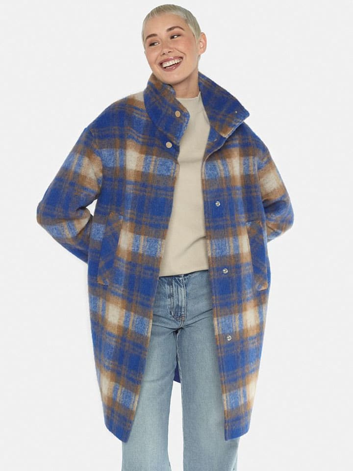 

Fuchs Schmitt Пальто голубого/верблюжьего цвета