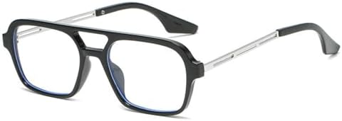 

Ретро-солнцезащитные очки с двойной перемычкой для женщин, модные градиентные очки, трендовые очки с ажурным леопардовым принтом синего цвета для мужчин MTZJH, Black Clear