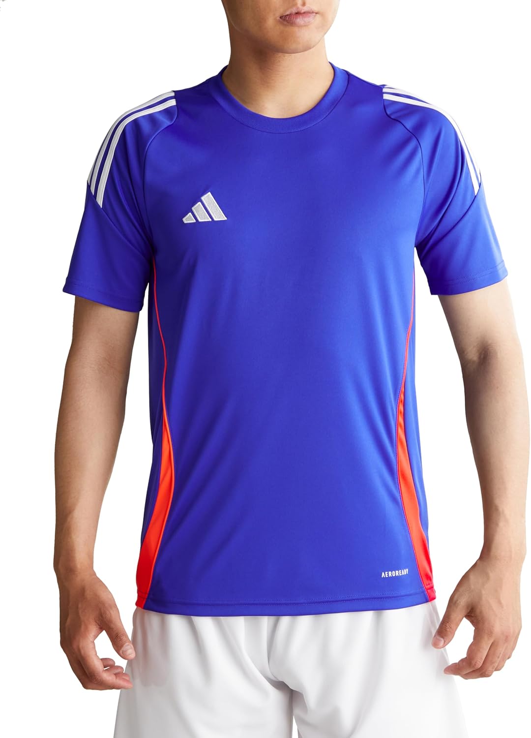 

Мужская футбольная футболка adidas TIRO 24 HEJ10 с коротким рукавом, белый/красный/синий