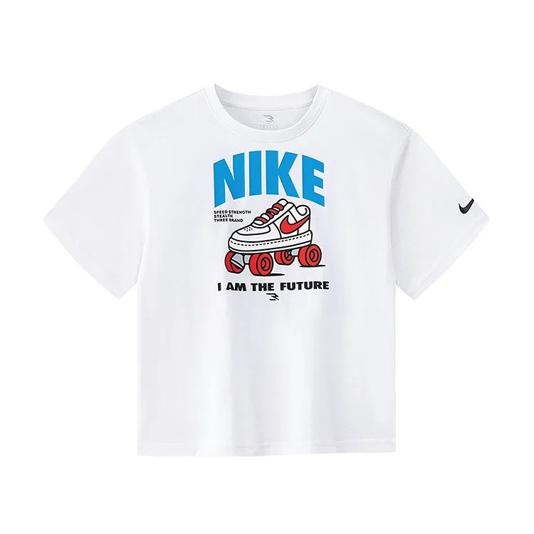 Футболка детская Nike Short Sleeved T Shirts белая
