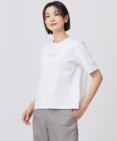 

Футболка с логотипом J.PRESS, белый