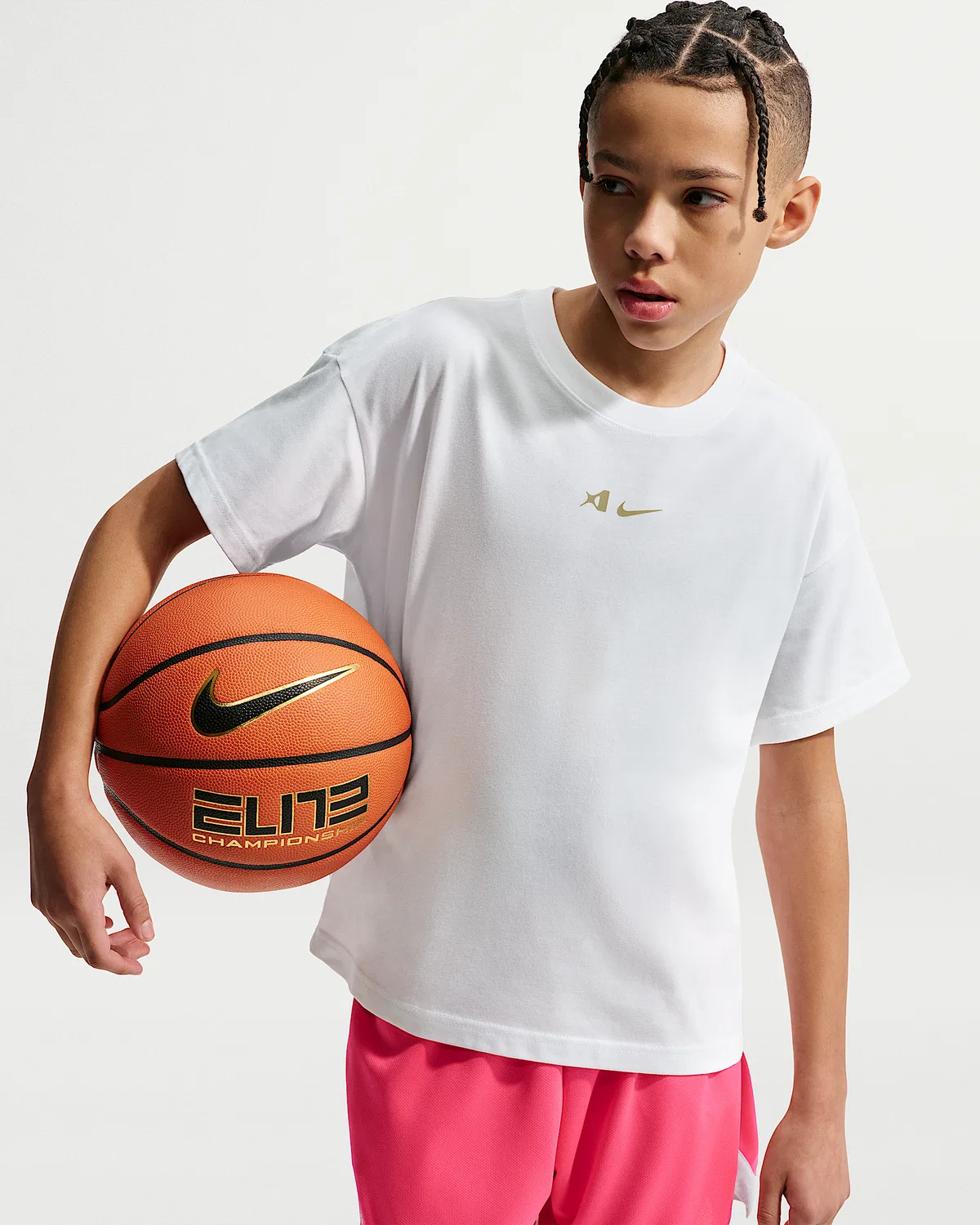 Детская футболка Dri-FIT Max90 A'One, White — фото 3