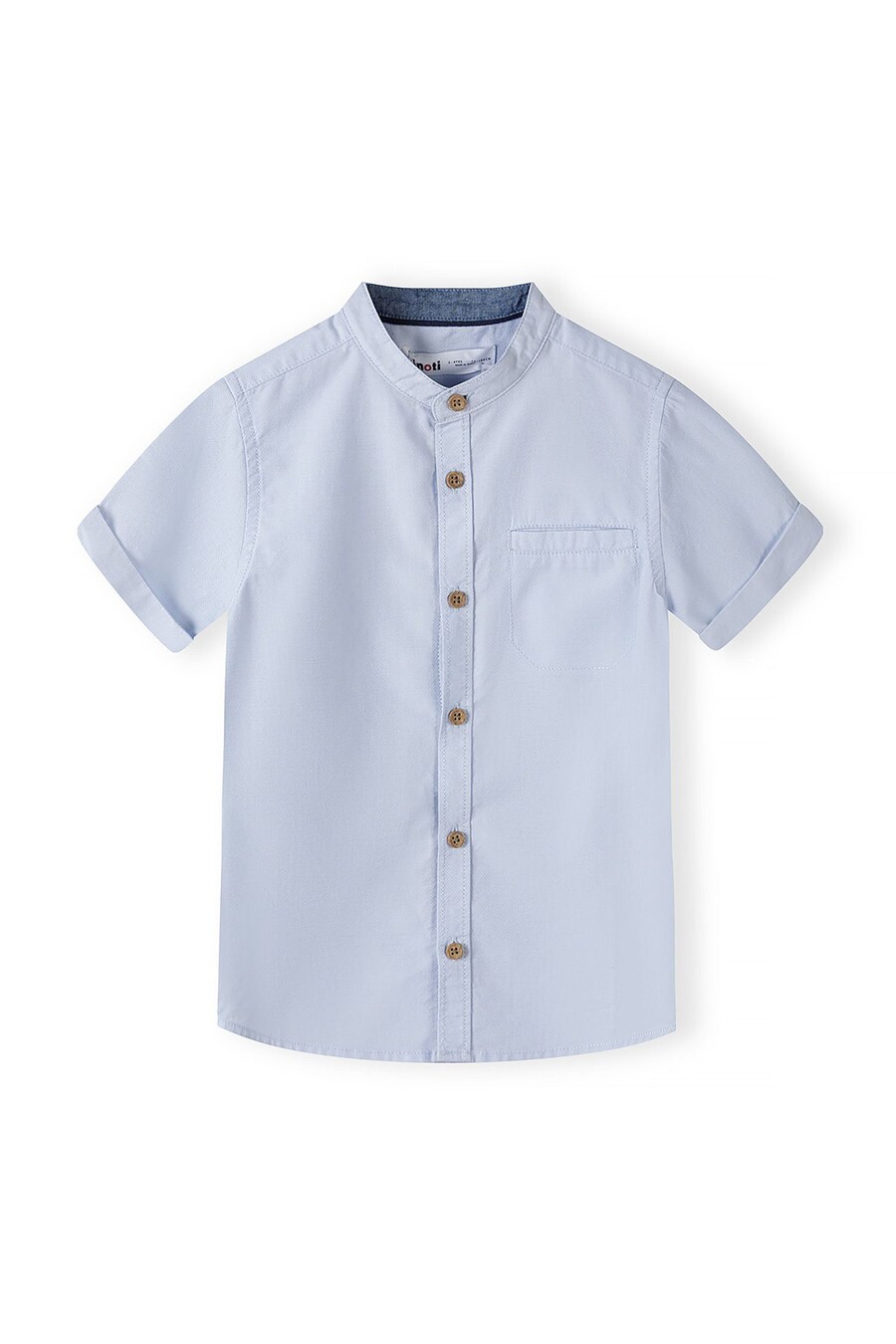 

Рубашка на пуговицах MINOTI Regular fit Button Up Shirt, светло-синий
