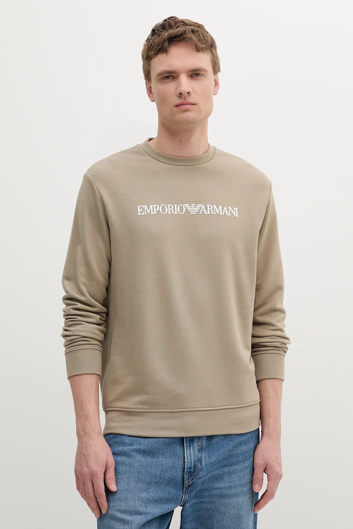 

Толстовка Emporio Armani, бежевый