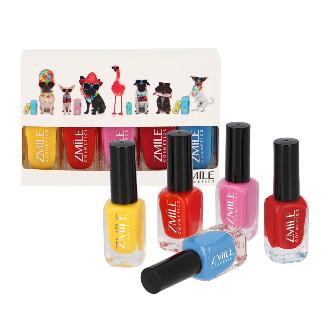Набор веганских лаков для ногтей «Summer Vacation» от ZMILE COSMETICS Zmile Cosmetics