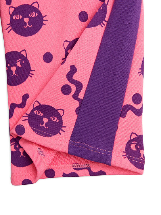 Свободные спортивные штаны Squiggly Cats 2513011828 Mini Rodini, розовый — фото 4