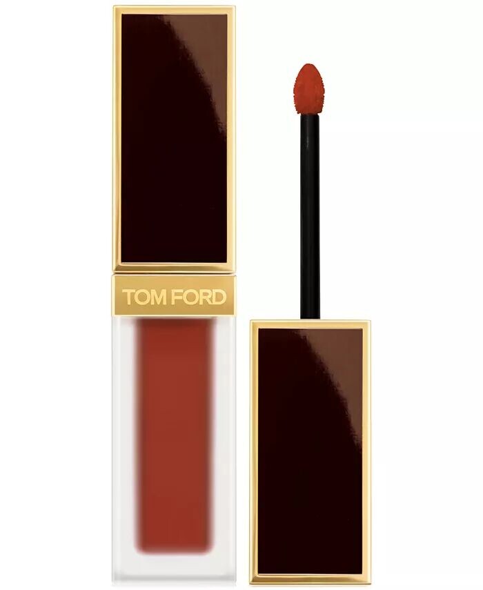 

Жидкая матовая помада для губ Luxe Tom Ford, цвет Smitten (Warm Brown)