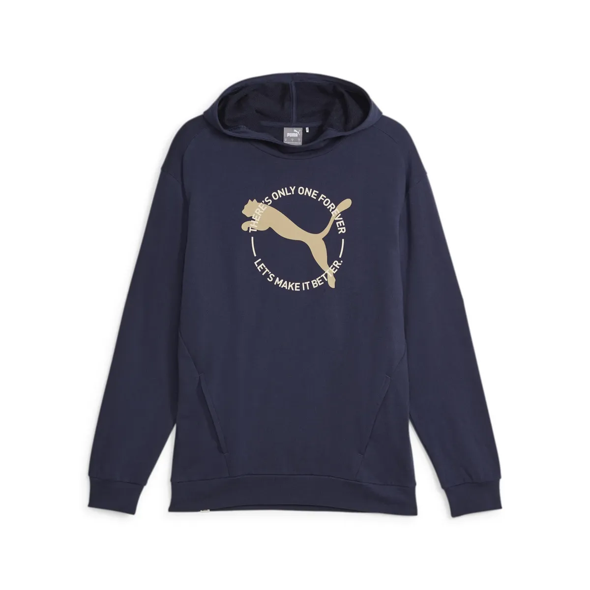 

Толстовка с капюшоном PUMA "BETTER SPORTSWEAR HOODIE TR", цвет Puma Navy