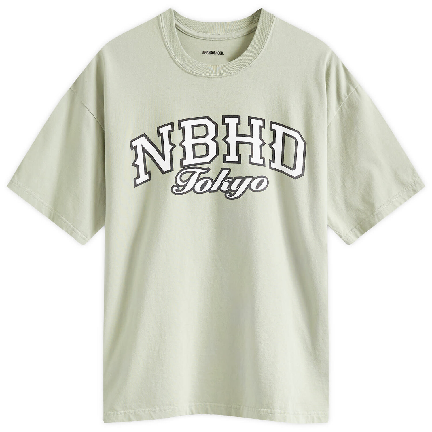 

Футболка Neighborhood 11 Printed T-Shirt, цвет Sage Green