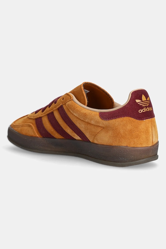 Кроссовки Gazelle Indoor Adidas Originals, коричневый — фото 3