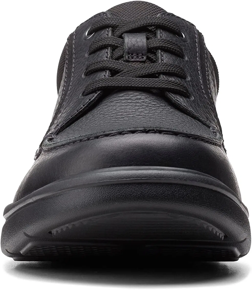 Мужские оксфордские туфли Clarks Bradley Vibe, Blk Tumbled Lea — фото 2