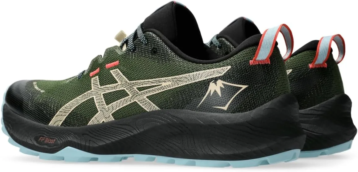 Мужские кроссовки ASICS Gel-Trabuco 12, зеленый/серый — фото 3