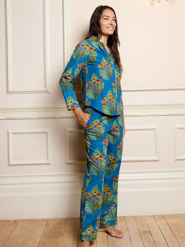 

Комплект пижамы Mardi Gras длинный Their Nibs, Blue