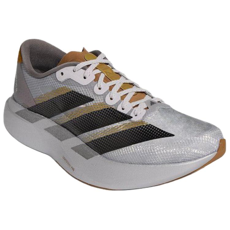 Adidas Adizero Evo SL Slip Resistant, Abrasion Resistant, Rebound Resistant беговые кроссовки Unisex серый черный — фото 4