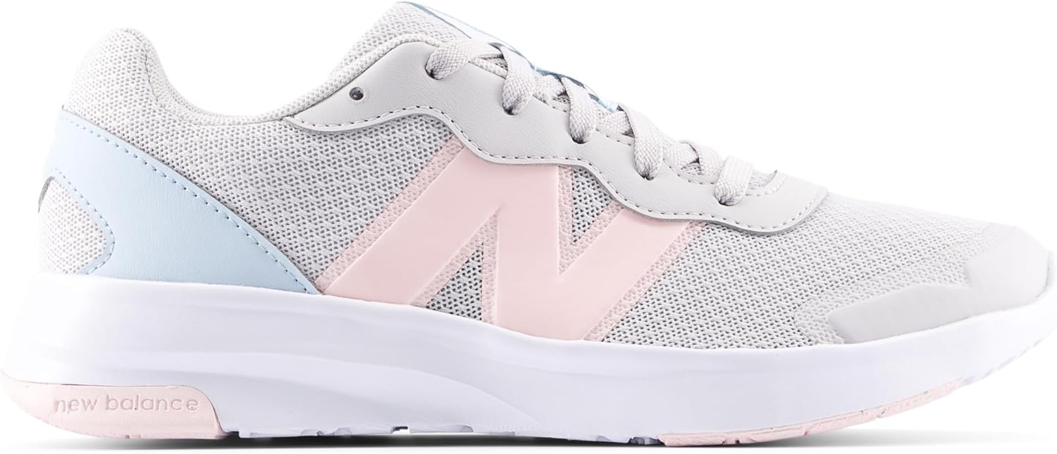 Детские кроссовки New Balance Dynasoft 578 V1 на шнуровке (унисекс), розовый/серый — фото 2