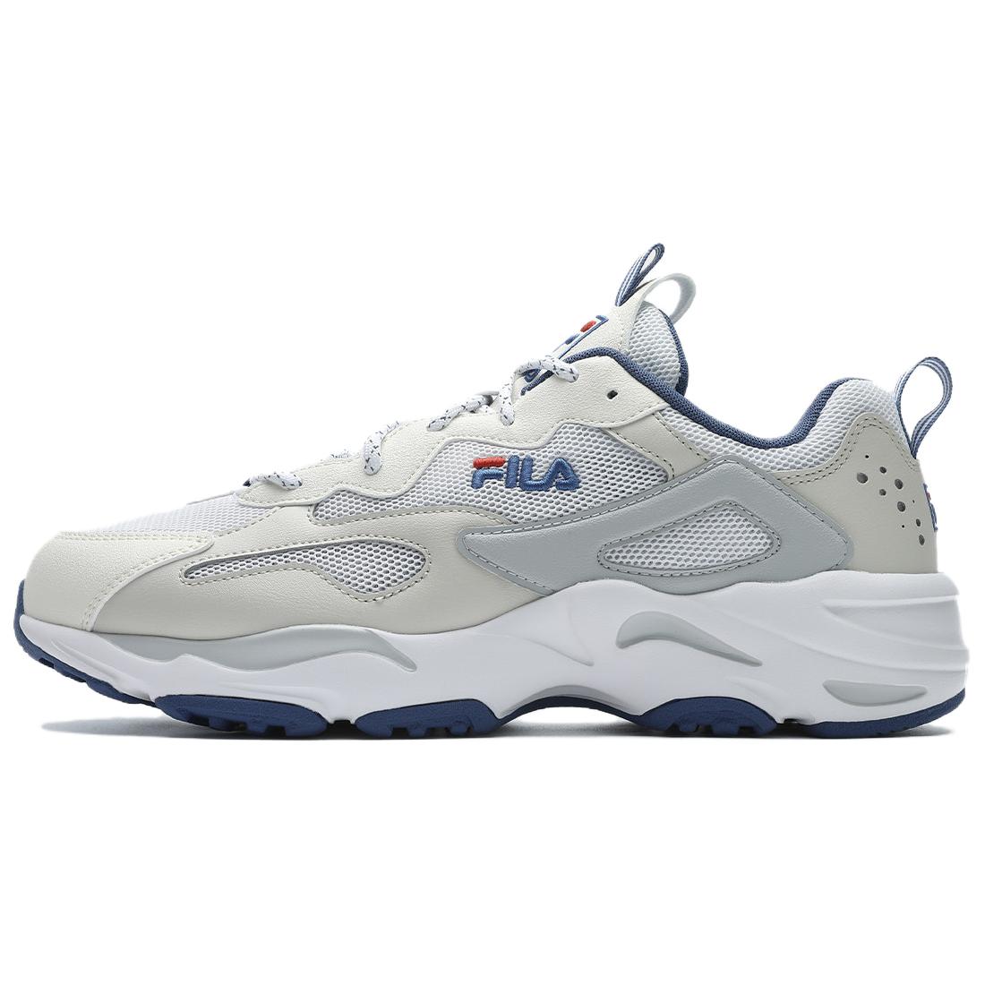 

FILA Трейсер прочные дышащие легкие низкие кеды мужские бело-серые белый/ярко-серый, цвет FILA White/Bright Gray