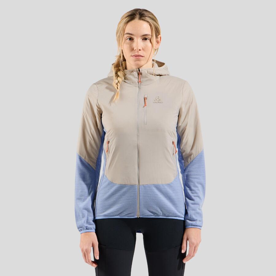 

Утепленная гибридная куртка Ascent с шерстью ODLO