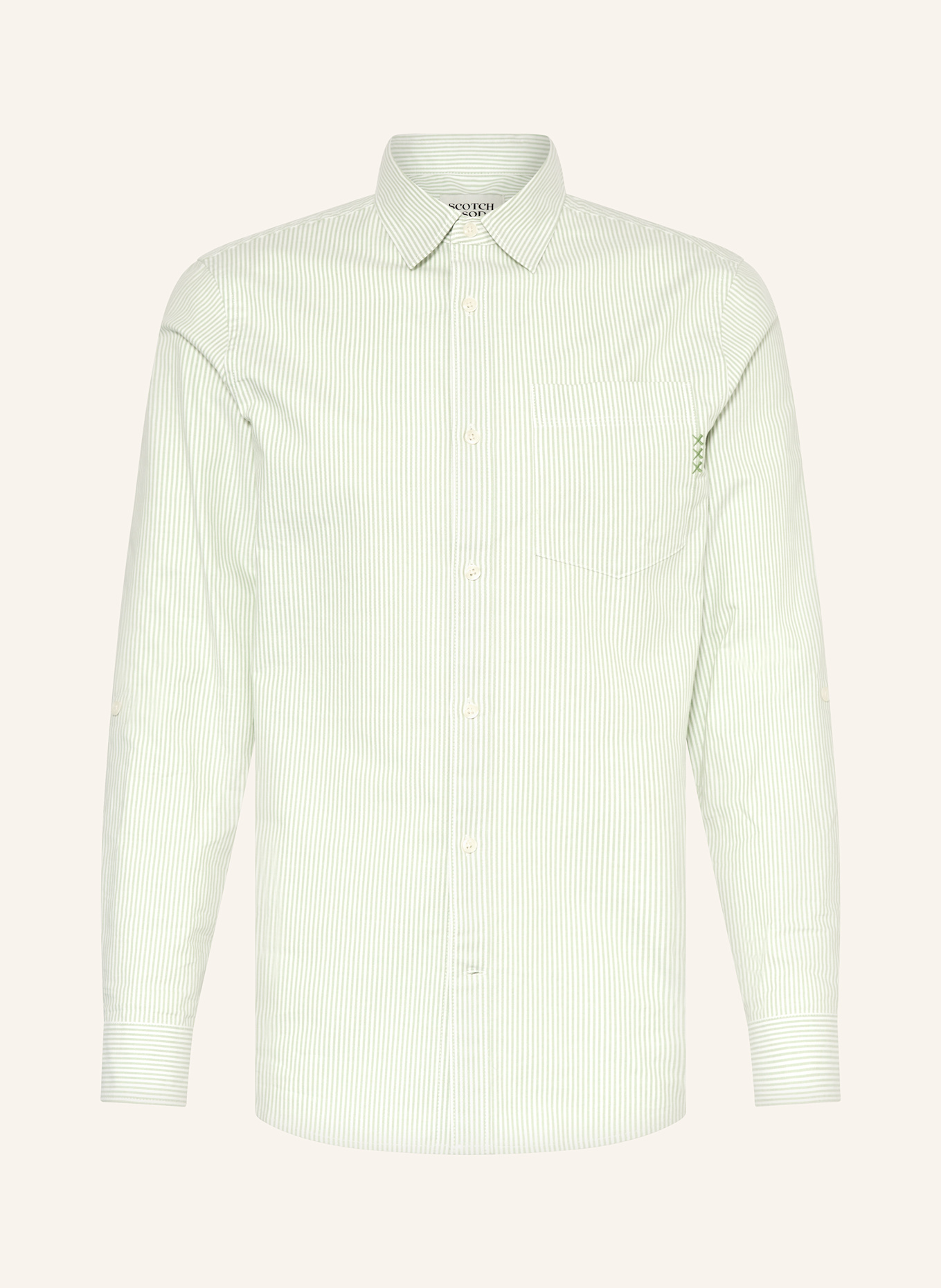 

Рубашка Оксфорд, стандартный крой Scotch & Soda, мультиколор