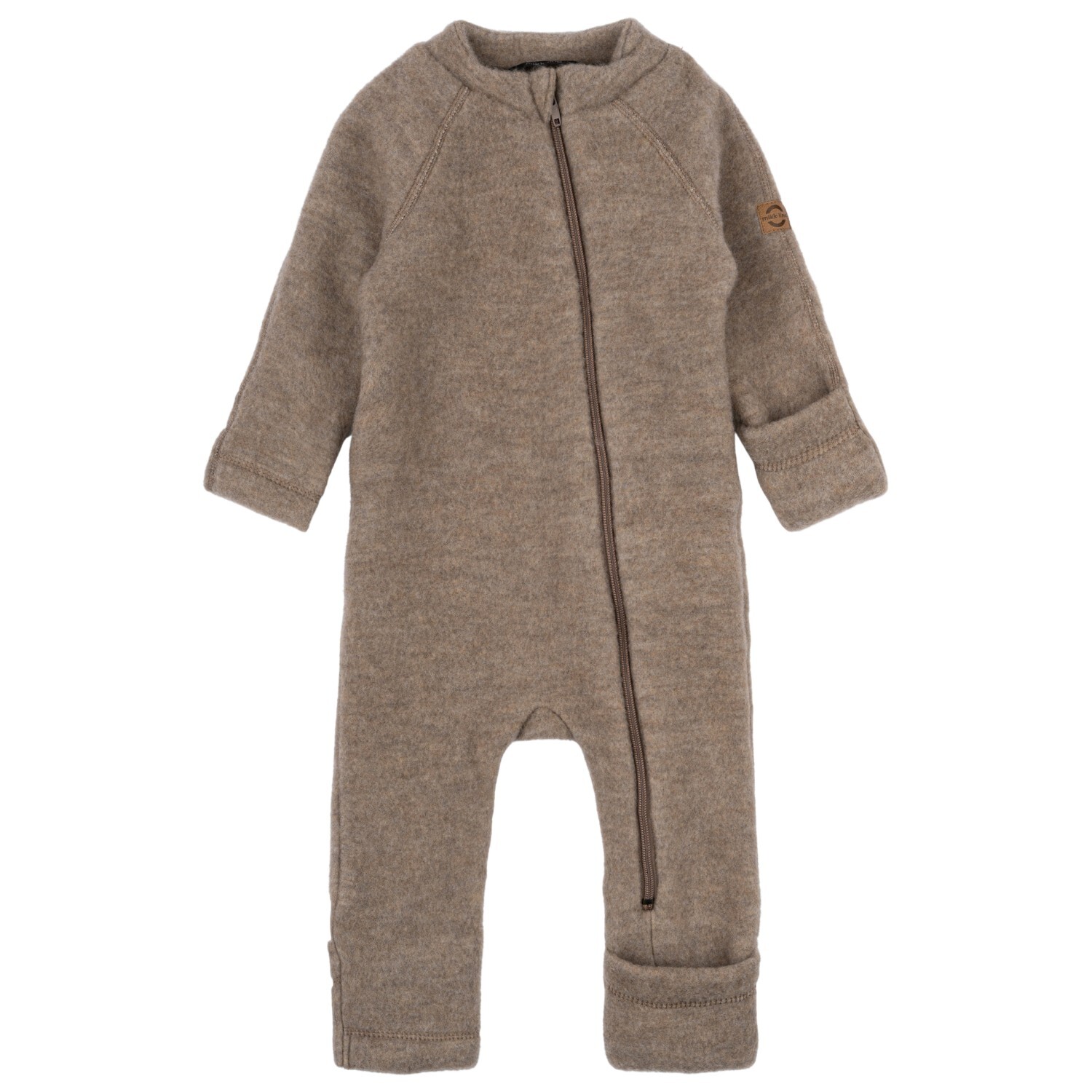 

Комбинезон Mikk-Line Wool Baby Suit, цвет Melange Denver