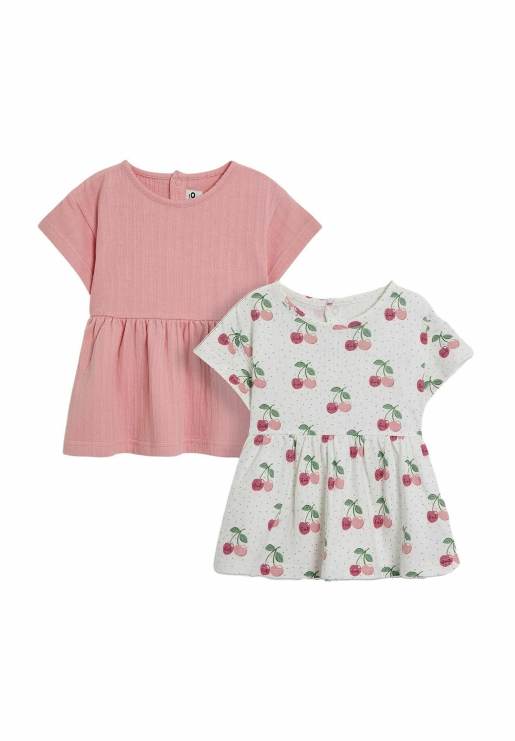 

Футболка с принтом REGULAR FIT-DROP SHOULDER 2 PACK JoJo Maman Bébé, бежевый