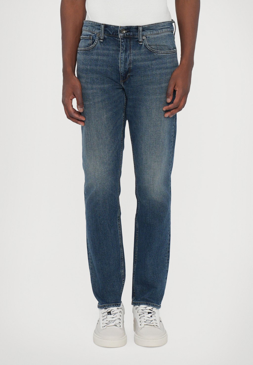

Джинсы прямого кроя FIT AUTHENTIC STRETCH rag & bone, светло-голубой