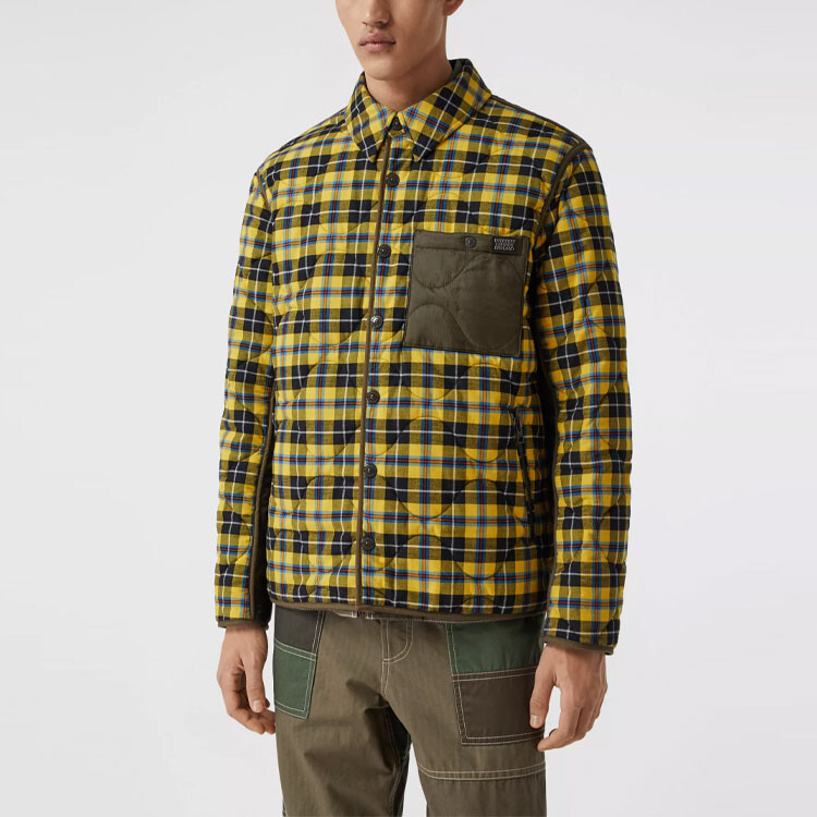 Куртка мужская Burberry желтый — фото 3