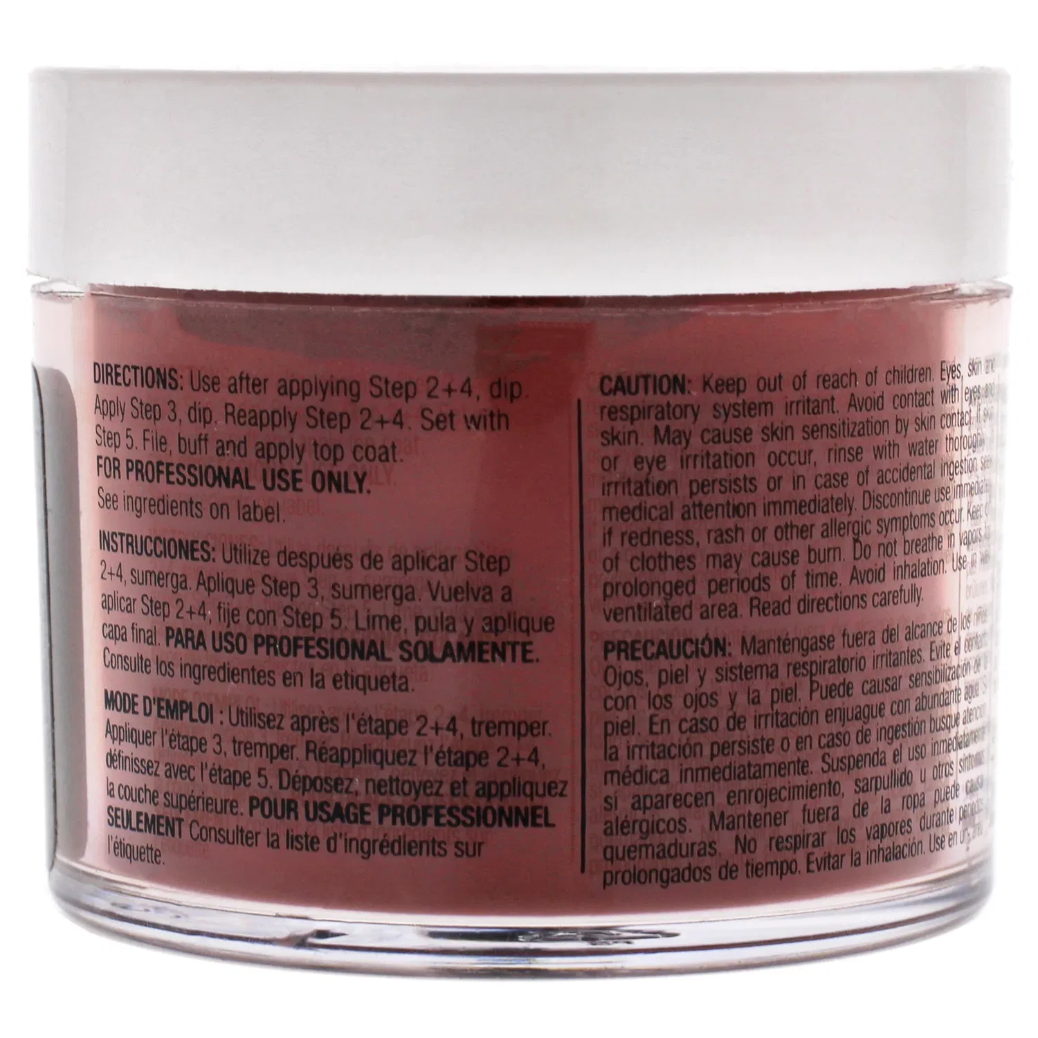 Система для наращивания ногтей Pro Powder Polish Nail Colour Dip System - Oh Fudge от Cuccio Colour для женщин - 1,6 унции (47 г) пудры для ногтей, коричневый — фото 2