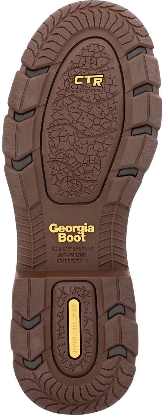 Ботинки Georgia Boot Athens SuperLyte Alloy Toe Waterproof Wellington Pull-On, коричневый — фото 2