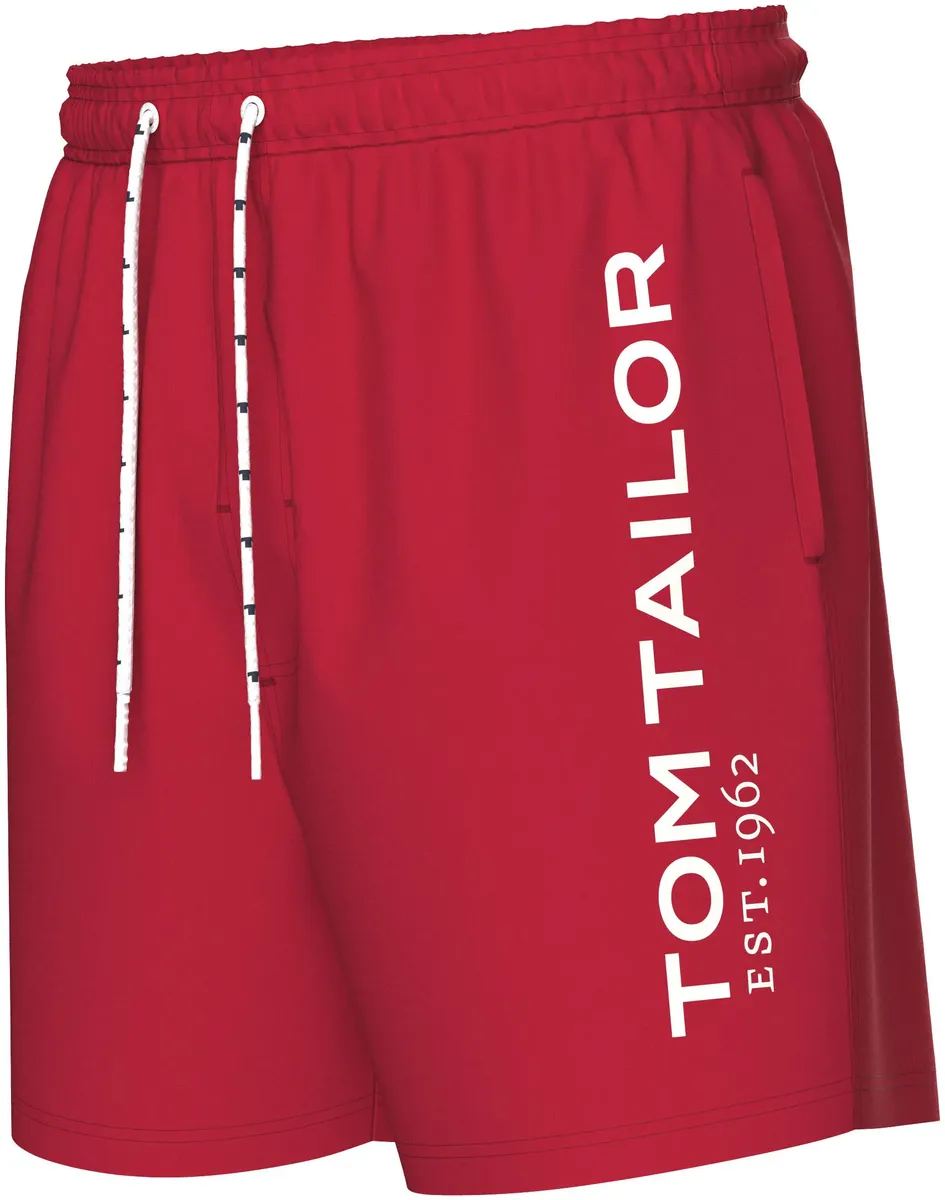 

Плавки TOM TAILOR со шнурками с рисунком, цвет Red True Red