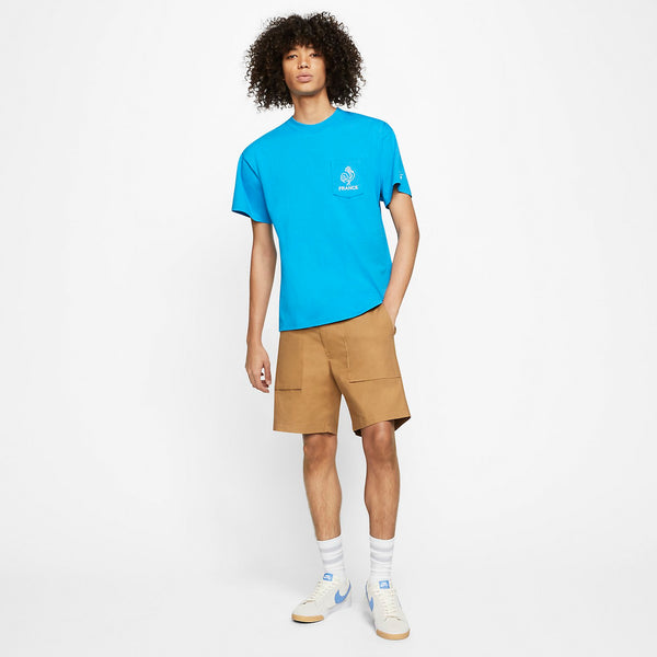 Футболка sb x parra france federation kit tshirt 'neptune blue white' Nike, синий — фото 4