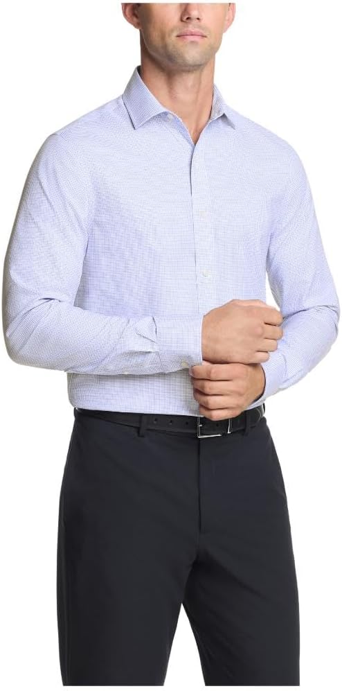 

Мужская классическая рубашка Tommy Hilfiger, стандартный крой, базовые вещи, Blue Multi