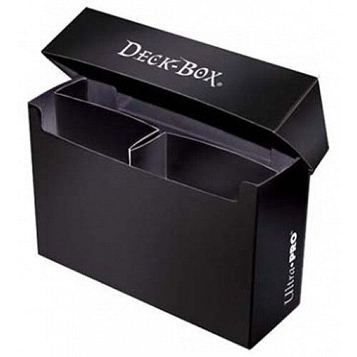 

Коробка для карточек 3 Compartment Oversized Black Deck Box Ultra Pro