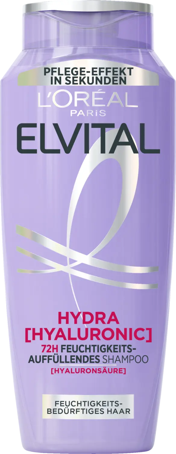 

Шампунь L’Oréal Paris Elvital Hydra Hyaluronic 72H Feuchtigkeits-Auffüllendes Shampoo