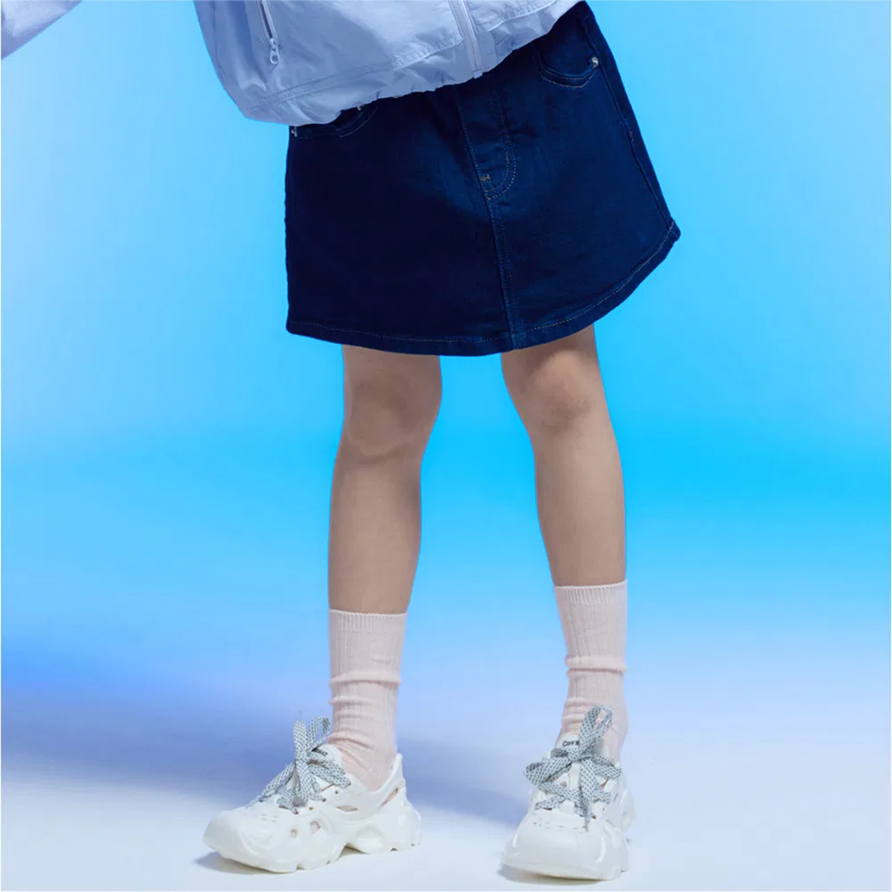 Детская джинсовая юбка индиго от Covernat Kids