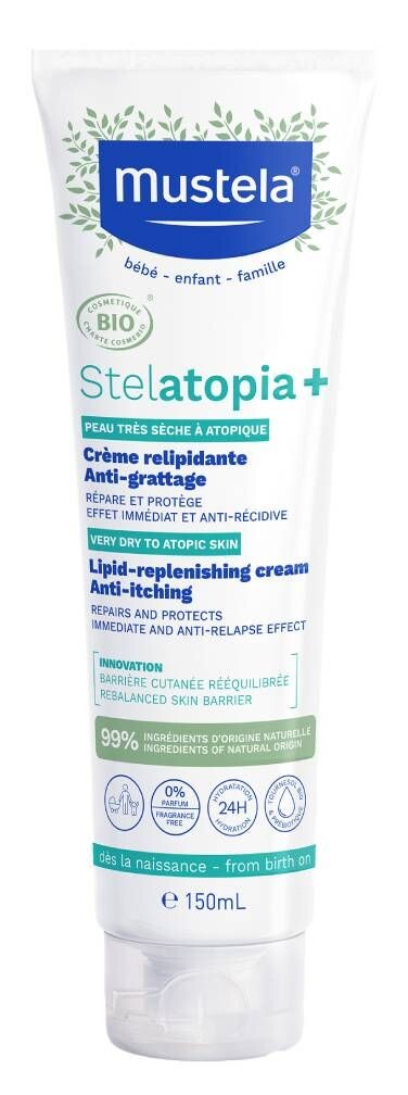 

Крем для тела Mustela Stelatopia+, 150 мл